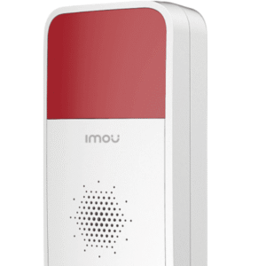 Imou Siren - Sirena Inalambrica Con Estrobo Integrado/ 85 Db/ 433 Mhz/ Baterias Cr123a / #seguridad