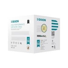 DIXON 9061 LSZH INTERIOR, Cable de red f/utp categoría 6a lszh 305m- gris- cobre