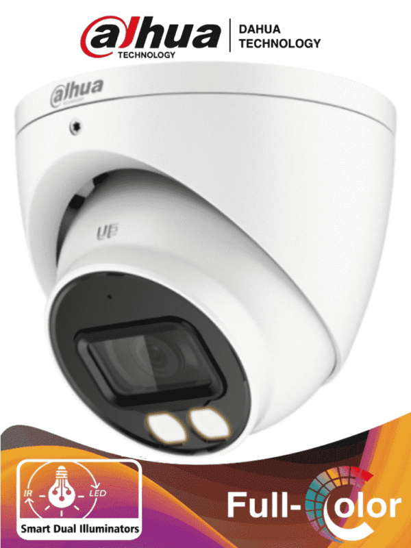 DAHUA   HAC-HDW1500TLM-IL-A  Cámara de Seguridad de 5 MP con doble luz inteligente HDCVI
