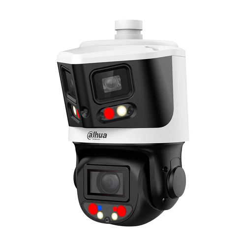 CAMARA DAHUA IP PTZ TIOC 8MP+4MP X10 IR 70M PN SDT3E410-8P-MB-A-PV1