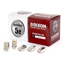 CONECTOR RJ45 CAT 5E DIXON METAL APANTALLADO