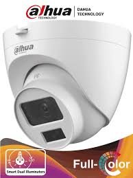 DAHUA HAC-HDW1200CLQ-IL-A Cámara de seguridad analógica CON LUZ DUAL De 2MP Full HD, 2.8mm IR/LED 20m, IP67, Micrófono, SUPER ADAPT