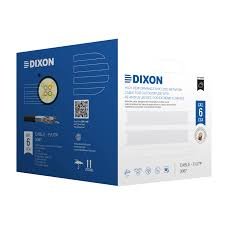 DIXON 3067 EXTERIOR, CABLE DE RED UTP CATEGORÍA 6 305 MTS (NEGRO)