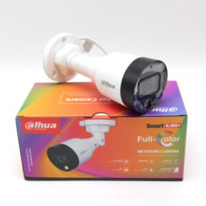 DAHUA IPC-HFW1239S1-LED-S6 Cámara de seguridad IP PoE 2MP Full HD tubo, 2.8mm, LED 15m, Full Color