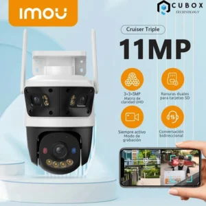 Cámara de Seguridad IPC De11MP IMOU Triple Lente Full HD WiFi