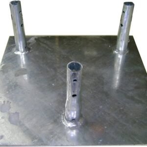 BASE DE TORRE PESADA 25X25X25