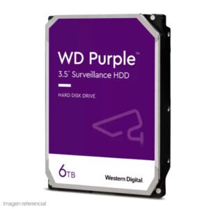 Disco duro Western Digital WD Purple, 6TB